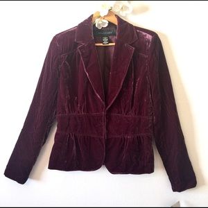 Apostrophe NWT Velvet Hip Jacket Sz 12